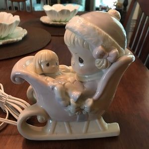 Precious Moments Sleigh Girl Nightlight